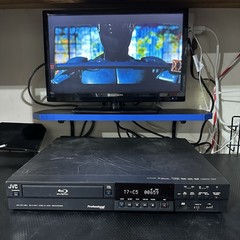 JVC SR-HD1250 Professional Series HDMI Blu-Ray DVD Disc & HDD Recorder AVCHD SD
