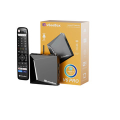 NWE vSeeBox V6 Pro – 8K Streaming Smart Media Device – Free Same Day Shipping