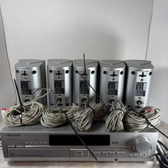Panasonic SA-HT70 5 Disc DVD Home Theater System 5 Speakers Subwoofer Remote