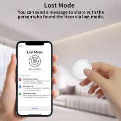 Magnetic Car GPS Tracker for Vehicles Key Dog Real Time for Find My (iOS Only)