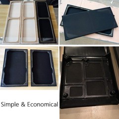Speaker Grill Cloth Stereo Mesh Fabric for Repair, 55″ x 40″, Black