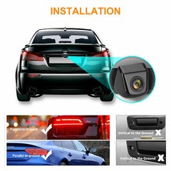 4.3” Rear View Mirror Monitor OEM Bracket Reversing Backup Camera For Ford Jeep