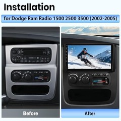 (4GB+64GB) Car Stereo for Dodge RAM 1500 2500 3500 (2002 4GB RAM + 64GB ROM