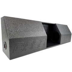 Universal Single Regular Cab Subwoofer Box 2×6.5”Ford Gm Bolero Style Mega Bass