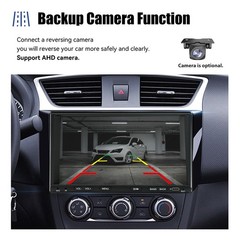 ESSGOO Bluetooth Car Stereo Radio Single 1 Din MP3 Player FM USB SD AUX RDS
