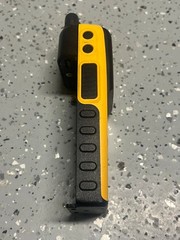 Harris XG-75 / 75P EVXG-PB78Y 768-861 mhz P25 Phase 2 TDMA Digital Radio Yellow