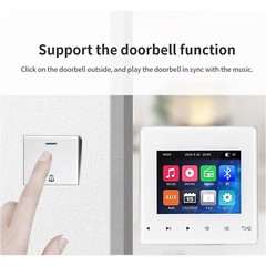 Bluetooth Wall Amplifier Ceiling Speaker Stereo Home Theater Sound System 15W