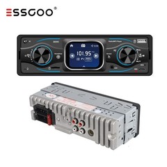 Car MP3 Stereo Radio Single Din Smart Touch FM/USB Head Unit 7-Color Bluetooth