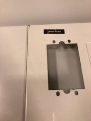 Peerless CMJ455 Lightweight Suspended Ceiling Tray – Steel – White