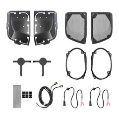 Metra BC-HDC69-2 6×9″ Speaker Adapters Cut-In Saddlebag Lids for Harley Davidson