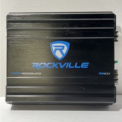 Rockville RVA600.1 Stereo Amplifier 1200W Peak 4 Ohms Mono Block Speaker Sub