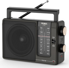 AM FM Radio Portable Plug in Wall or AA Battery Operated for Home/Outdoor & Emer