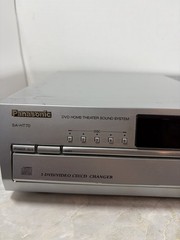 Panasonic SA-HT70 5 Disc DVD Home Theater System 5 Speakers Subwoofer Remote