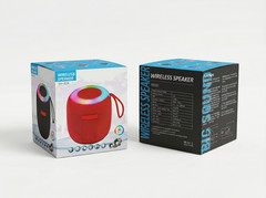 Wireless Bluetooth Portable RGB Speaker for Phones, Tablets and Gaming Devices