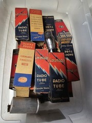 Large Lot Of Vacuume Tubes Radio Tubes