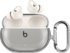 Clear Case for New Beats Studio Buds + 2023 Shockproof Earbuds Protective Cover