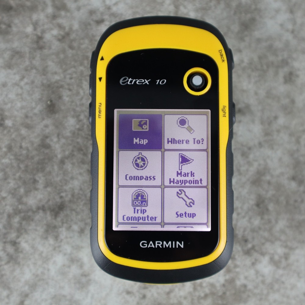 Garmin eTrex 10 Handheld GPS Receiver Monochrome Navigator Yellow