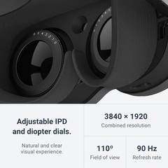 HTC Vive XR Elite VR Headset w/ Deluxe Pack – Mixed Reality PCVR – OPEN BOX