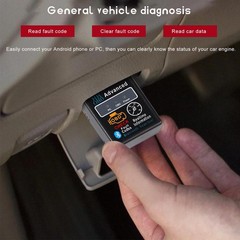 Bluetooth OBD2 Scanner Car Diagnostic Tool Wireless Engine Fault Code Reader