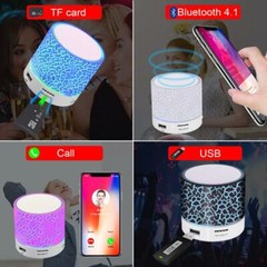 Speaker Mini Bluetooth Wireless iOS or Android Super Bass Camping USA Seller