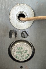 1972 GM Delco Chevy Blazer Push Button AM Radio Dial Knob Rare Vintage Read