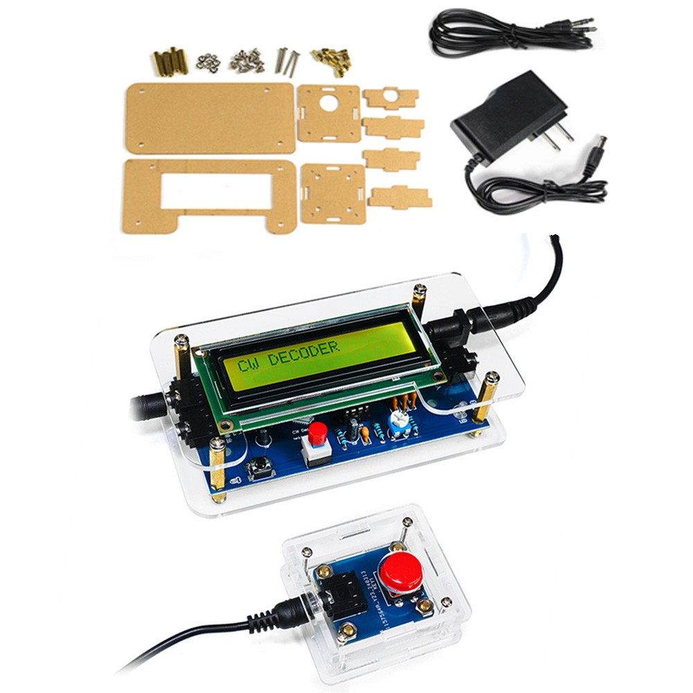 1 Set Trainer Morse Code Decoder Keyer Interpreter DIY Electronic Component Kit