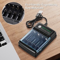Charger for AA AAA 3000mAh Rechargeable Alkaline Batteries 1.5V Smart Charger US