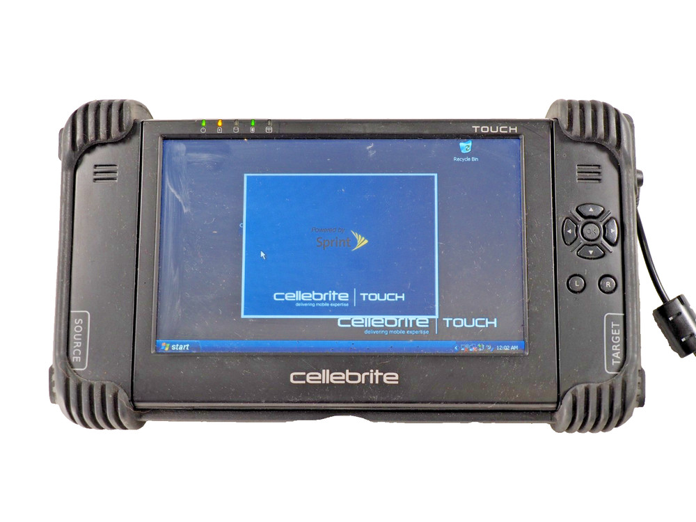 CelIebrite Touch 16GB Win XP Forensic Mobile Portable Extraction Device NO PSU