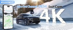 4K Dash Cam for Polestar 2 (2021–2026) WiFi App Control Loop Recording 64GB Card