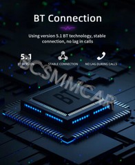 1 Din Stereo Car Radio Player Mirror link Audio AUX USB For CarPlay Android Auto