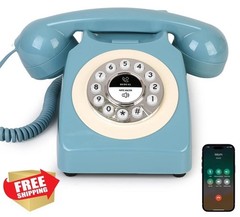 Sangyn Retro Bluetooth Landline Phone Cordless Handset Speakerphone