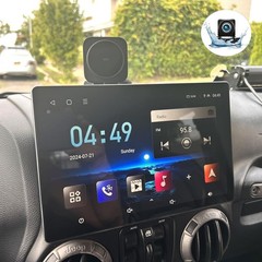 11.5″ Radio Stereo Carplay Android 13 For 2007-2016 Jeep Wrangler JK GPS 4+64GB