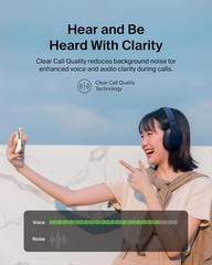 Belkin Wireless Over-Ear Headphones | iPhone Samsung Compatible | HD Sound | 60H