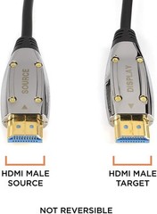 4K HDMI Fiber Optic Cable – 75 Feet – High Speed 18Gbps 4K@60Hz Gold Plated