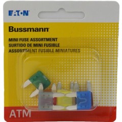 Bussmann ATM 30 Amps 32 Volts Mini Blade Fuse Assortment Fast Acting 8 pk