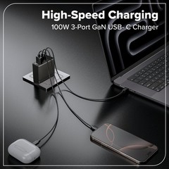 Greenworks 100W USB-C GaN II Charger AC10WAD