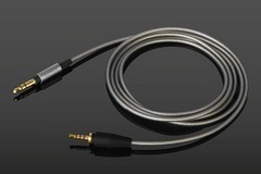 1.2m Metal+Plastic Replace Ear Cable For Sennheiser Urbanite XL On/Over Earphone