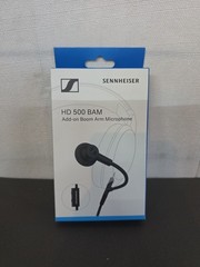 Sennheiser HD 500 BAM Boom Microphone 3.5mm Mute Volume Gaming. NEW