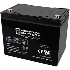 Mighty Max 12V 75Ah Internal Thread Battery Replacement for MK M34 SLD G