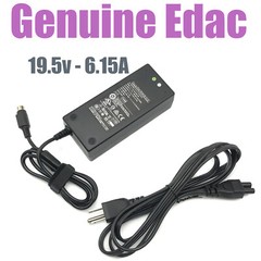 Original Edac 120W AC Power Adapter EA11013M-195 Charger 19.5V 6.15A