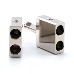 Pair Of ILL Customz Dual 8 Gauge to Single 8 Gauge Amplifier Speaker Inputs