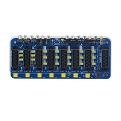 Acrylic Case SCART SWITCH Distributor Converter Automatic/Manual 7 In 1 Out New