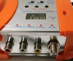 RF Modulator M69 Full Band AV To RF Modulator Converter VHF UHF PAL NTSC TV Link
