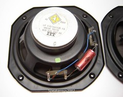 Pair of ITT Speakers – LP 170/19/135 FG – 4 Ohm