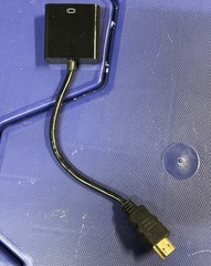 Staples HDMI To VGA Adapter 6 Inches
