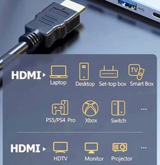4 Pack CTI 10ft High Speed HDMI Cable 4K 2160p Ethernet 24K Gold Plated