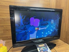 Sharp 26-Inch LCD LC-26DV27UT With Built-In DVD Player WORKS GAMING FLAT