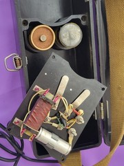 Vintage Soviet Military Field phone TA-2 1975 USSR Russia Телефон полевой