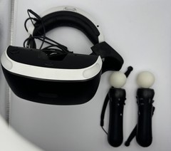 Sony PlayStation VR Headset Bundle w/ Two VR Controllers- READ DESCRIPTION