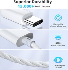 USB C to Audio Adapter Fast Charge Data 1Pc iPhone iPad Galaxy Use